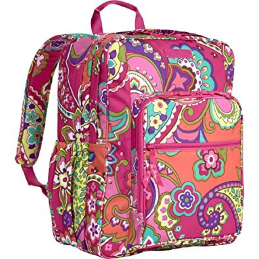 VERA BRADLEY Pink Swirls Backpack🌸